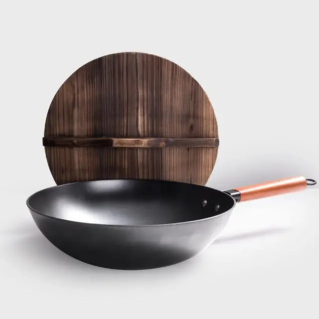Iron Pan Traditional Iron Wok Handmade - Unique Unique Unique Iron Pan Traditional Iron Wok Handmade
