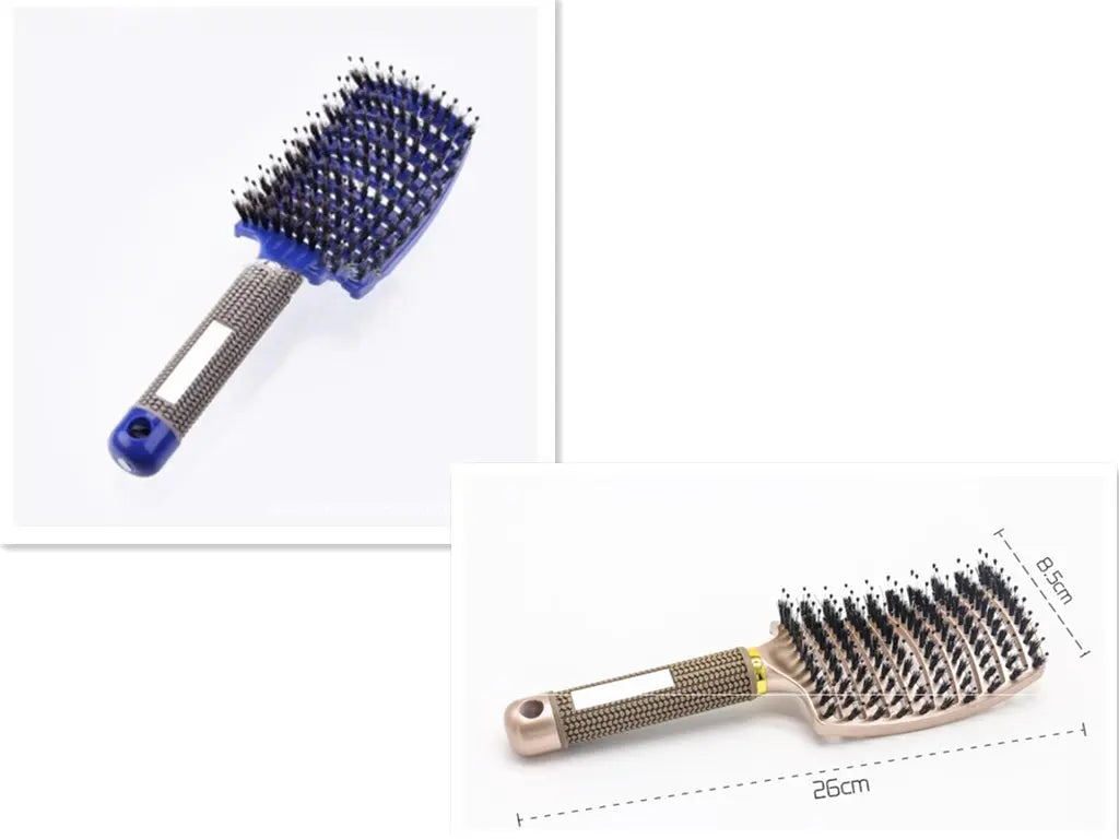 Hairbrush Anti Klit Brushy Haarborstel Women Detangler Hair Brush Bristle Nylon Scalp Massage Teaser Hair Brush Comb - Unique Unique Unique Hairbrush Anti Klit Brushy Haarborstel Women Detangler Hair Brush Bristle Nylon Scalp Massage Teaser Hair Brush Comb