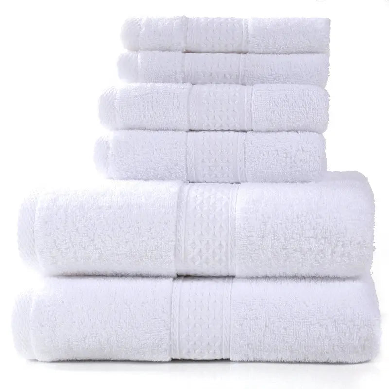 Cotton absorbent towel set of 3 pieces and 6 pieces - Unique Unique Unique Cotton absorbent towel set of 3 pieces and 6 pieces