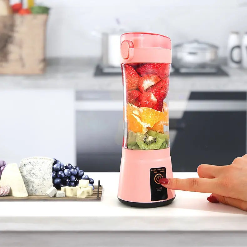 Portable Electric Fruit Juicer Wireless USB Rechargeable Mini Mixer Multifunction Summer Smoothie Blender Machine Kitchen Supplies - Unique Unique Unique Portable Electric Fruit Juicer Wireless USB Rechargeable Mini Mixer Multifunction Summer Smoothie Blender Machine Kitchen Supplies