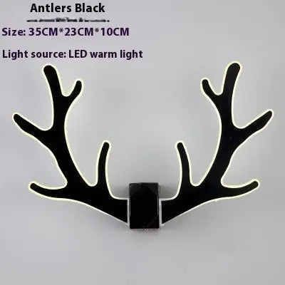 Nordic Antlers Wall Lamp Simple Modern Bedroom - Unique Unique Unique Nordic Antlers Wall Lamp Simple Modern Bedroom