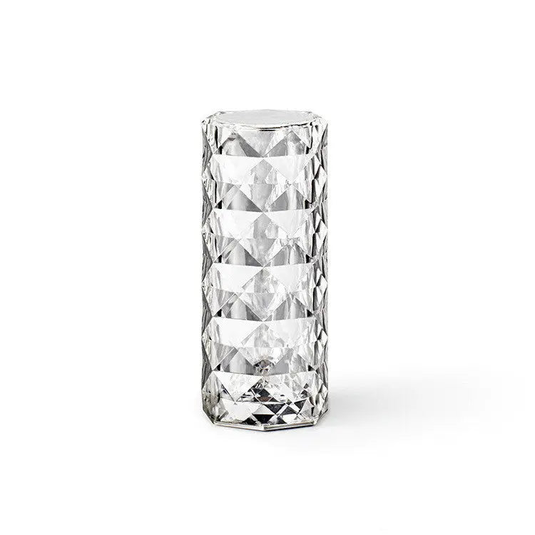 Nordic Crystal Lamp USB Table Lamps Bedroom Touch Dimming Atmosphere Diamond Night Light Rose Projector Lamp Decor - Unique Unique Unique Nordic Crystal Lamp USB Table Lamps Bedroom Touch Dimming Atmosphere Diamond Night Light Rose Projector Lamp Decor