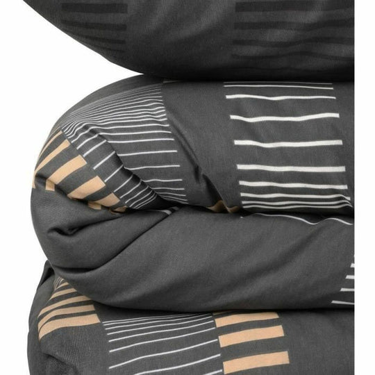 Duvet cover set Anthracite Super king 3 Pieces-2