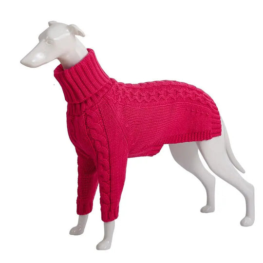 Winter Solid High Collar Dog Sweater Pet Products - Unique Unique Unique Winter Solid High Collar Dog Sweater Pet Products