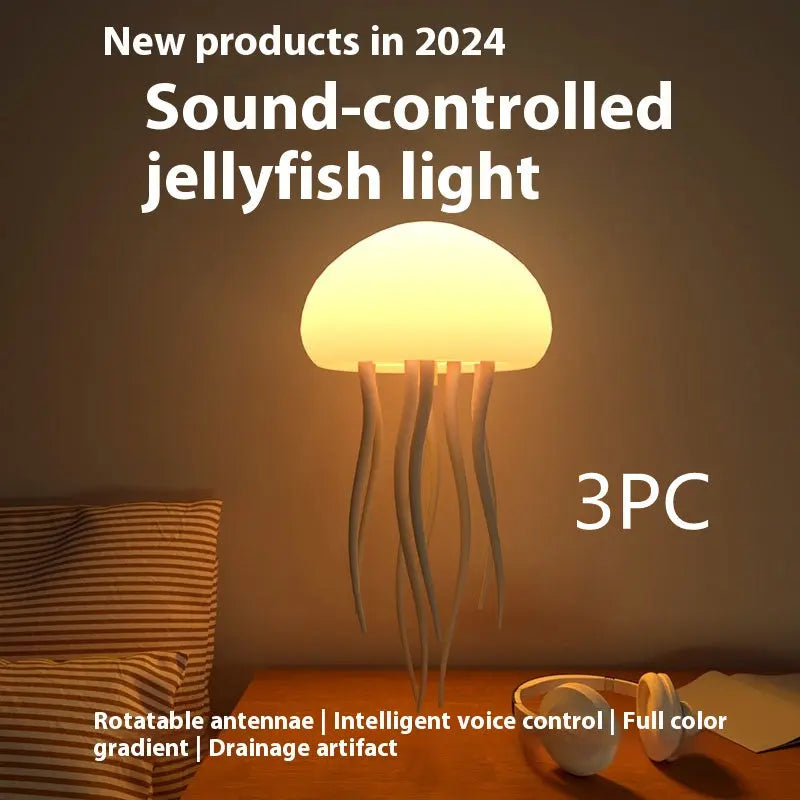 Jellyfish Mood Lamp LED Jellyfish Night Light Portable Jellyfish Lamp Jellyfish Decorations Smart Table Lamp For Bedside Desk - Unique Unique Unique Jellyfish Mood Lamp LED Jellyfish Night Light Portable Jellyfish Lamp Jellyfish Decorations Smart Table Lamp For Bedside Desk