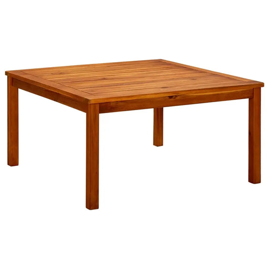 NNEVL Garden Coffee Table 85x85x45 cm Solid Acacia Wood NNEVL