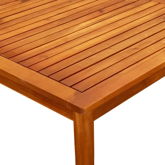NNEVL Garden Coffee Table 85x85x45 cm Solid Acacia Wood NNEVL