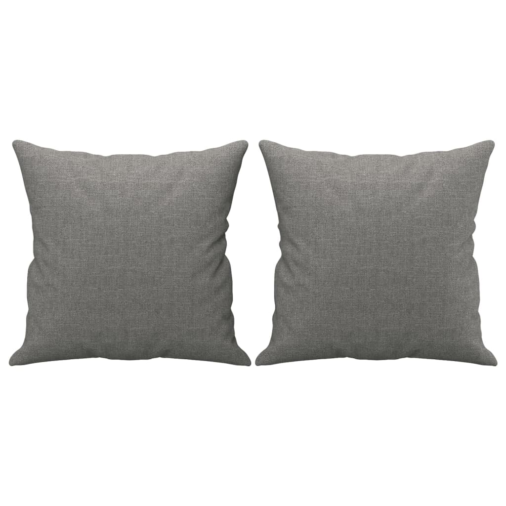 vidaXL Throw Pillows 2 Pcs Couch Sofa Cushion Decorative Throw Pillow Fabric-0