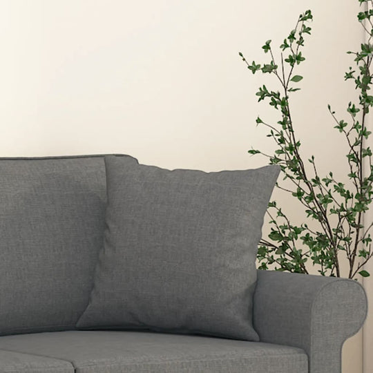 vidaXL Throw Pillows 2 Pcs Couch Sofa Cushion Decorative Throw Pillow Fabric-4