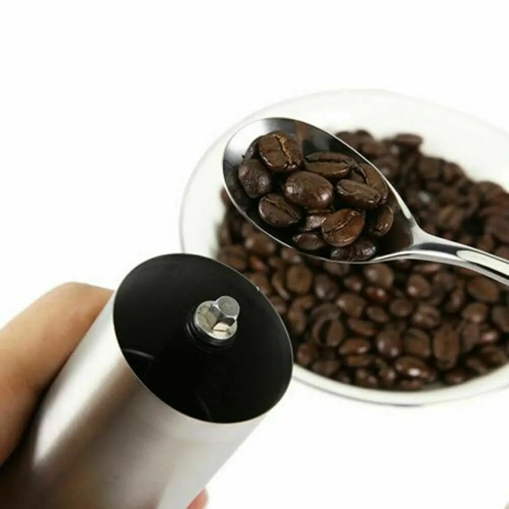 Hand Crank Pepper Conical Burr Grinder Coffee Beans Mill Muller Stainless Steel - Unique Unique Unique Hand Crank Pepper Conical Burr Grinder Coffee Beans Mill Muller Stainless Steel
