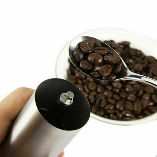 Hand Crank Pepper Conical Burr Grinder Coffee Beans Mill Muller Stainless Steel - Unique Unique Unique Hand Crank Pepper Conical Burr Grinder Coffee Beans Mill Muller Stainless Steel
