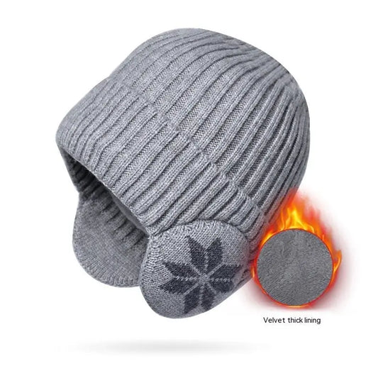 Thermal Knitting Woolen Cap Men's Fleece-lined Thickened Winter Trending Products - Unique Unique Unique Thermal Knitting Woolen Cap Men's Fleece-lined Thickened Winter Trending Products