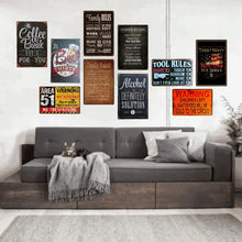 Retro Tin Painting Bar Home KTV Wall Hangings - Unique Unique Unique Retro Tin Painting Bar Home KTV Wall Hangings