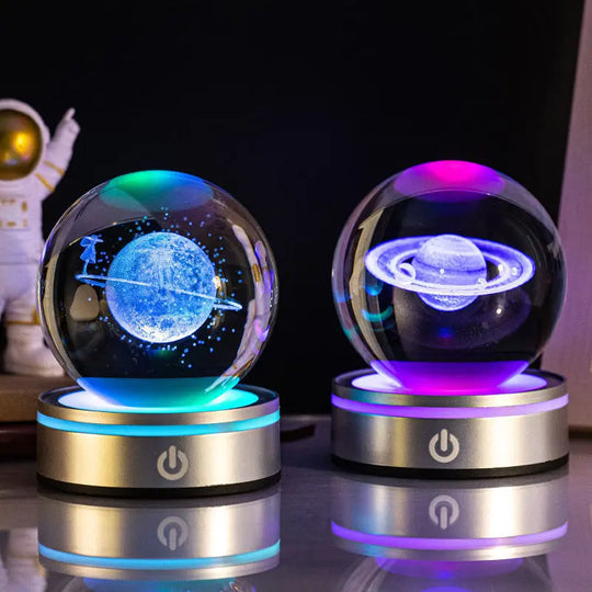 Creative 3D Inner Carving Luminous Crystal Ball Colorful Gradient Small Night Lamp Home Decorations Gifts Selection - Unique Unique Unique Creative 3D Inner Carving Luminous Crystal Ball Colorful Gradient Small Night Lamp Home Decorations Gifts Selection