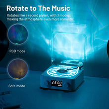 Retro Turntable Speaker Wireless Bluetooth-compatible 5.0 Vinyl Record Player Stereo Sound With White Noise RGB Projection Lamp Effect - Unique Unique Unique Retro Turntable Speaker Wireless Bluetooth-compatible 5.0 Vinyl Record Player Stereo Sound With White Noise RGB Projection Lamp Effect