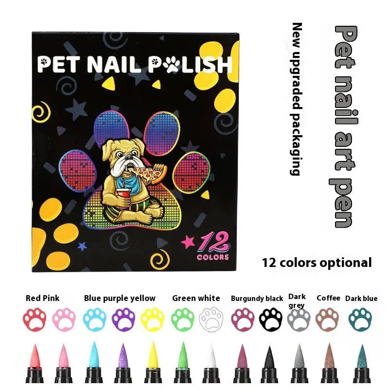 Beauty Paint Pen Graffiti Hook Line Three-in-one Soft Head Nail Brush - Unique Unique Unique Beauty Paint Pen Graffiti Hook Line Three-in-one Soft Head Nail Brush