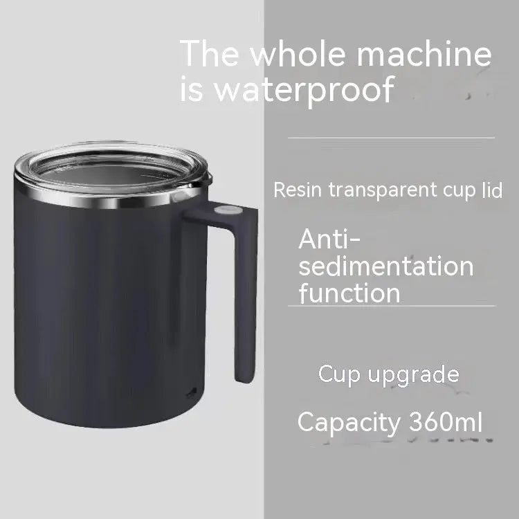 Portable Smart Magnetic Automatic Mixing Coffee Cup Rechargeable Rotating Home Office Travel Stirring Cup - Unique Unique Unique Portable Smart Magnetic Automatic Mixing Coffee Cup Rechargeable Rotating Home Office Travel Stirring Cup