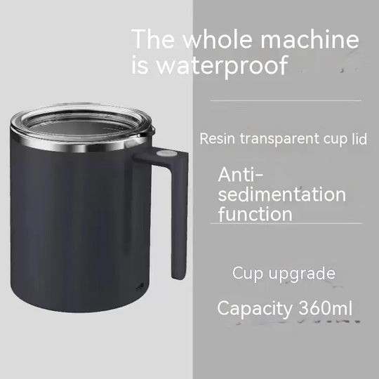 Portable Smart Magnetic Automatic Mixing Coffee Cup Rechargeable Rotating Home Office Travel Stirring Cup - Unique Unique Unique Portable Smart Magnetic Automatic Mixing Coffee Cup Rechargeable Rotating Home Office Travel Stirring Cup