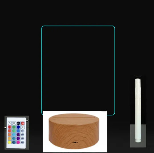 3D Acrylic Board Handwriting Message Board LED Light Unique