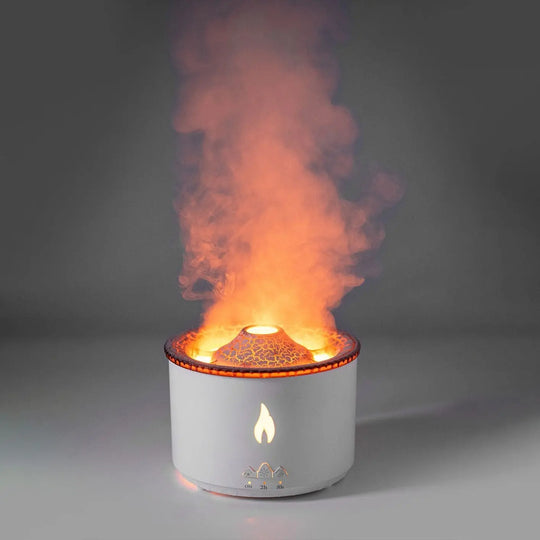 New Creative Ultrasonic Essential Oil Humidifier Volcano Aromatherapy Machine Spray Jellyfish Air Flame Humidifier Diffuser - Unique Unique Unique New Creative Ultrasonic Essential Oil Humidifier Volcano Aromatherapy Machine Spray Jellyfish Air Flame Humidifier Diffuser