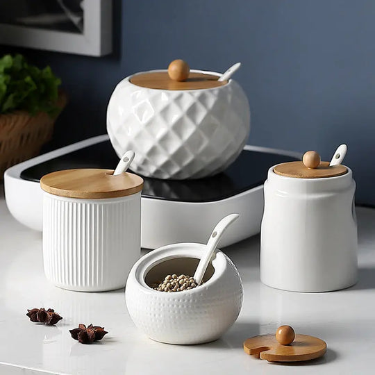 Kitchen ceramic seasoning jar - Unique Unique Unique Kitchen ceramic seasoning jar