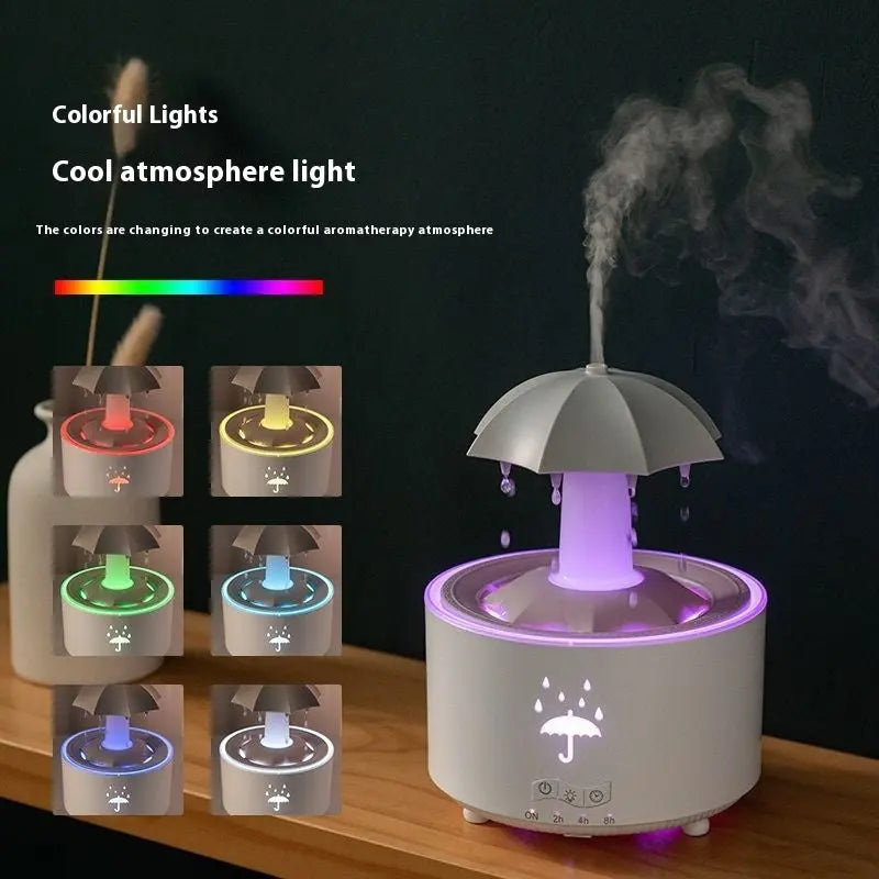Raindrop Aromatherapy Humidifier Household Office Creativity Water Drop Rotating Humidifier Umbrella Fragrance Machine - Unique Unique Unique Raindrop Aromatherapy Humidifier Household Office Creativity Water Drop Rotating Humidifier Umbrella Fragrance Machine