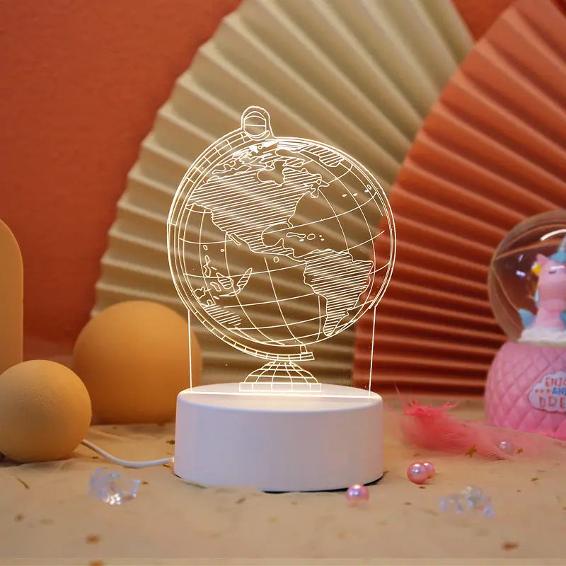 Bedroom bedside creative electronic night light - Unique Unique Unique Bedroom bedside creative electronic night light