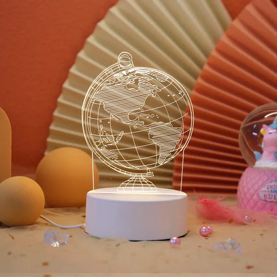 Bedroom bedside creative electronic night light - Unique Unique Unique Bedroom bedside creative electronic night light