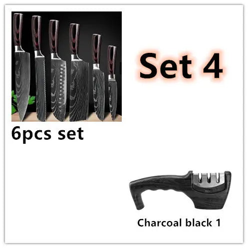 Carpenter's Special Set 6-piece Set 8-piece Set Knife Chef Knife Kitchen Knife Cooking - Unique Unique Unique Carpenter's Special Set 6-piece Set 8-piece Set Knife Chef Knife Kitchen Knife Cooking
