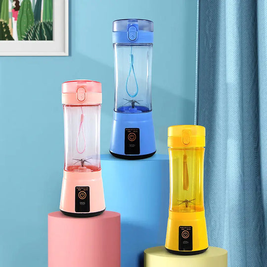 Portable Electric Fruit Juicer Wireless USB Rechargeable Mini Mixer Multifunction Summer Smoothie Blender Machine Kitchen Supplies - Unique Unique Unique Portable Electric Fruit Juicer Wireless USB Rechargeable Mini Mixer Multifunction Summer Smoothie Blender Machine Kitchen Supplies