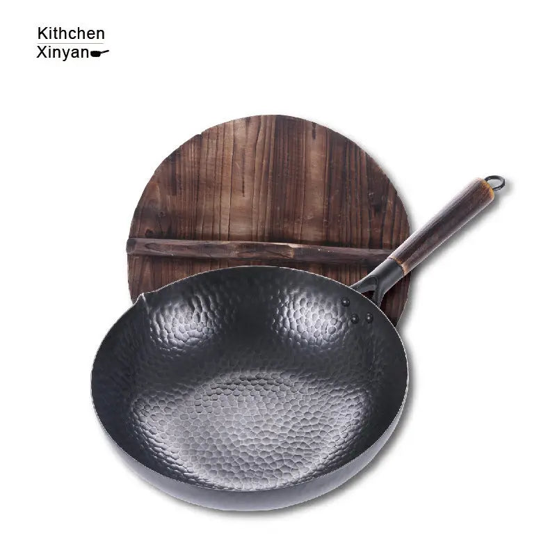 Iron Pan Traditional Iron Wok Handmade - Unique Unique Unique Iron Pan Traditional Iron Wok Handmade