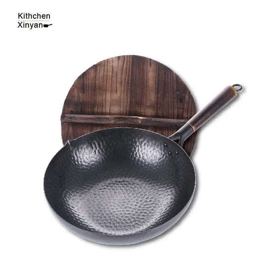 Iron Pan Traditional Iron Wok Handmade - Unique Unique Unique Iron Pan Traditional Iron Wok Handmade