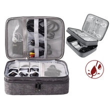 Electronics Organizer Travel Cable Organizer Bag Waterproof Portable Digital Storage Bag Electronic Accessories Case Cable Charger Organizer Case Multifunctional Waterproof Storage Bag - Unique Unique Unique Electronics Organizer Travel Cable Organizer Bag Waterproof Portable Digital Storage Bag Electronic Accessories Case Cable Charger Organizer Case Multifunctional Waterproof Storage Bag