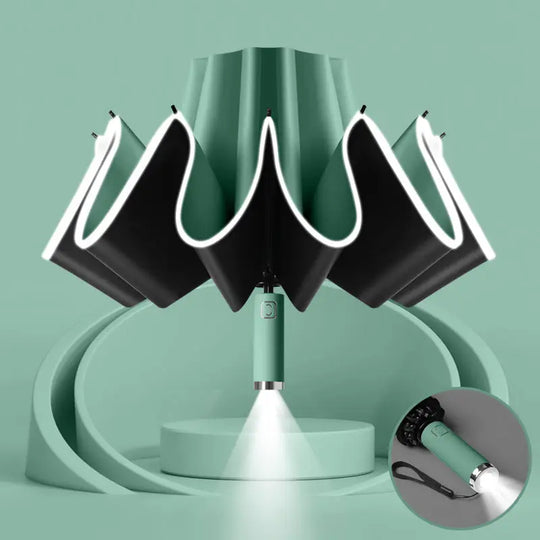 Full-automatic Shrink Rain And Rain Dual-use Thickened Large Car Reverse Sun Protection UV Umbrella - Unique Unique Unique Full-automatic Shrink Rain And Rain Dual-use Thickened Large Car Reverse Sun Protection UV Umbrella