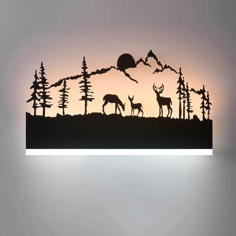 Nordic LED Acrylic Background Wall Light - Unique Unique Unique Nordic LED Acrylic Background Wall Light