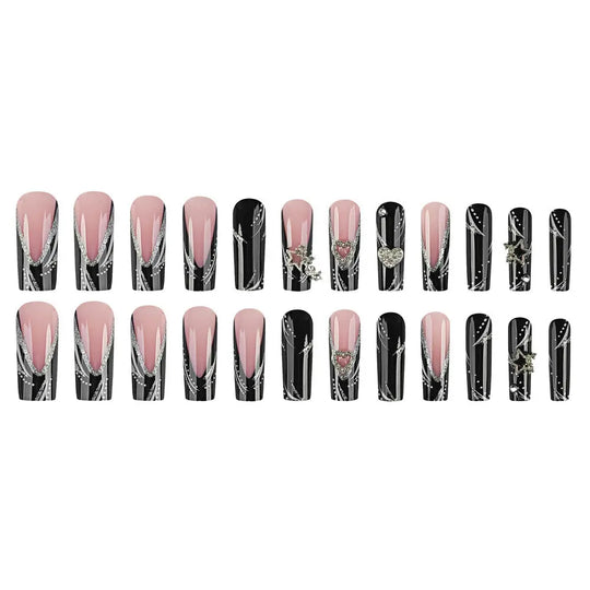 French Fake Nail Tip Finished Product - Unique Unique Unique French Fake Nail Tip Finished Product