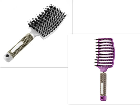 Hairbrush Anti Klit Brushy Haarborstel Women Detangler Hair Brush Bristle Nylon Scalp Massage Teaser Hair Brush Comb - Unique Unique Unique Hairbrush Anti Klit Brushy Haarborstel Women Detangler Hair Brush Bristle Nylon Scalp Massage Teaser Hair Brush Comb
