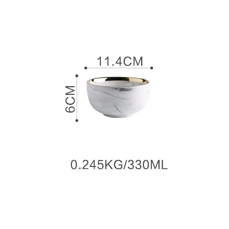 Marble Tableware Bowls Plates Rice - Unique Unique Unique Marble Tableware Bowls Plates Rice