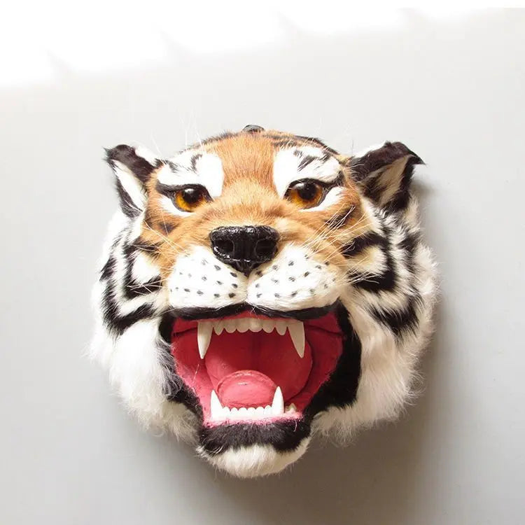 Leather Simulation Animal Head Animal Model Wall Hangings - Unique Unique Unique Leather Simulation Animal Head Animal Model Wall Hangings