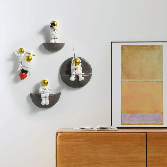 Nordic creative astronaut living room wall hangings - Unique Unique Unique Nordic creative astronaut living room wall hangings