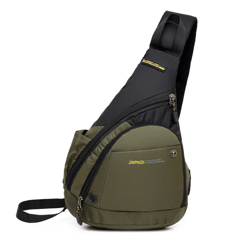 Men's Retro Chest Bag One Shoulder Crossbody Backpack - Unique Unique Unique Men's Retro Chest Bag One Shoulder Crossbody Backpack