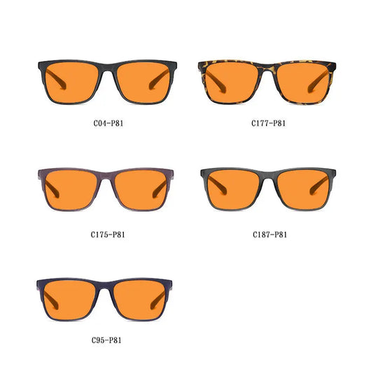 Cross-border Wild 2309 Orange Anti-blue Light UV Glasses New Products In Stock - Unique Unique Unique Cross-border Wild 2309 Orange Anti-blue Light UV Glasses New Products In Stock