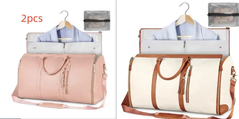 Large Capacity Travel Duffle Bag Women's Handbag Folding Suit Bag Waterproof Clothes Totes - Unique Unique Unique Large Capacity Travel Duffle Bag Women's Handbag Folding Suit Bag Waterproof Clothes Totes