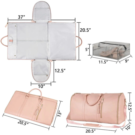 Large Capacity Travel Duffle Bag Women's Handbag Folding Suit Bag Waterproof Clothes Totes - Unique Unique Unique Large Capacity Travel Duffle Bag Women's Handbag Folding Suit Bag Waterproof Clothes Totes