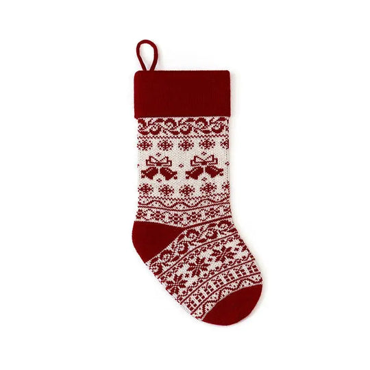 European And American Jacquard Yarn Gift Bag Christmas Decoration - Unique Unique Unique European And American Jacquard Yarn Gift Bag Christmas Decoration
