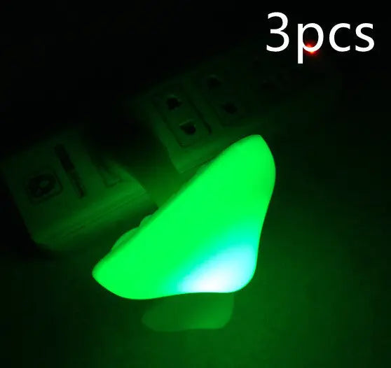 LED Night Light Mushroom Wall Socket Lamp EU US Plug Warm White Light-control Sensor Bedroom Light Home Decoration - Unique Unique Unique LED Night Light Mushroom Wall Socket Lamp EU US Plug Warm White Light-control Sensor Bedroom Light Home Decoration