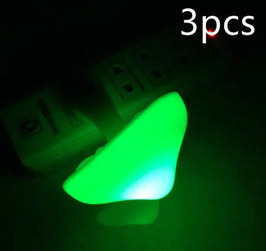 LED Night Light Mushroom Wall Socket Lamp EU US Plug Warm White Light-control Sensor Bedroom Light Home Decoration - Unique Unique Unique LED Night Light Mushroom Wall Socket Lamp EU US Plug Warm White Light-control Sensor Bedroom Light Home Decoration