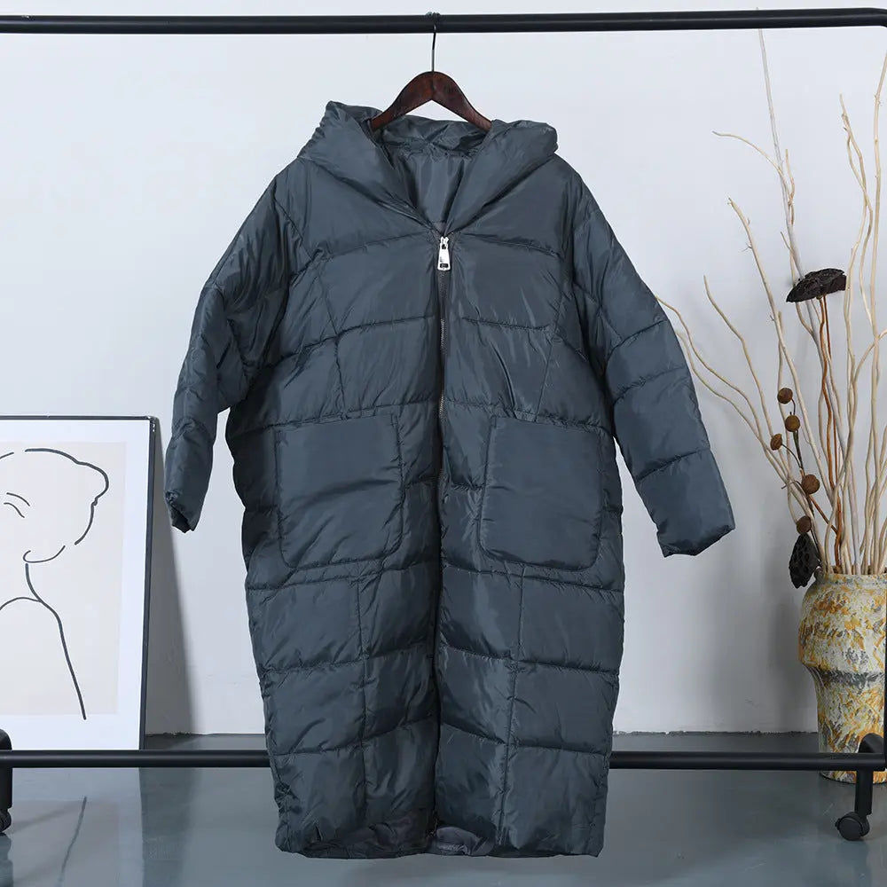 Loose Casual Zipper Cotton-padded Clothes For Women - Unique Unique Unique Loose Casual Zipper Cotton-padded Clothes For Women