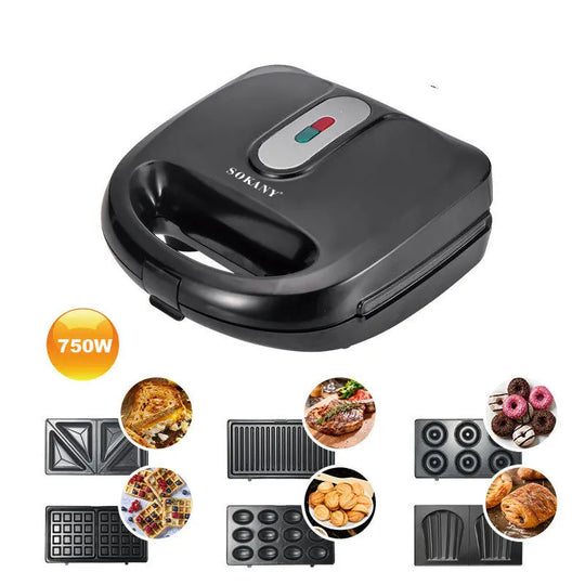 Double-sided Heating Electric Sandwich Pan - Unique Unique Unique Double-sided Heating Electric Sandwich Pan