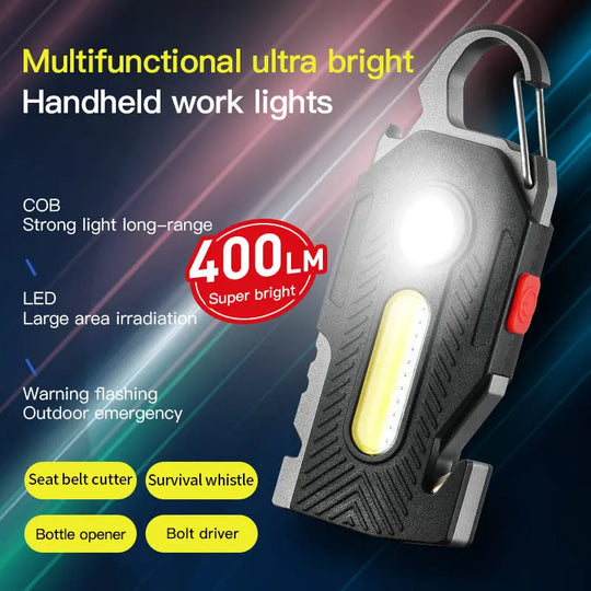 Multifunctional Charging Emergency Light Convenient Keychain Work Light COB High Brightness Maintenance Light Outdoor Camping LED Light - Unique Unique Unique Multifunctional Charging Emergency Light Convenient Keychain Work Light COB High Brightness Maintenance Light Outdoor Camping LED Light